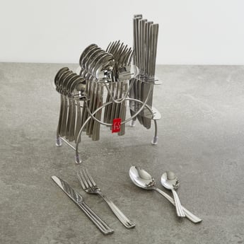 FNS Stainless Steel Mixed Cutlery Set - 25 Pcs.