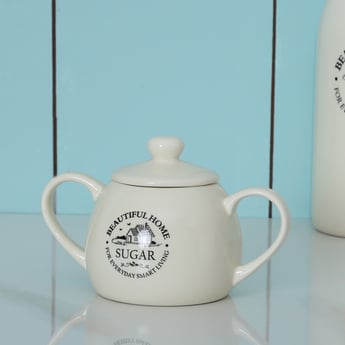 Mendo Beautiful Home Ceramic Sugar Pot - 320ml