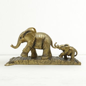 Corsica Polyresin Elephant Figurine