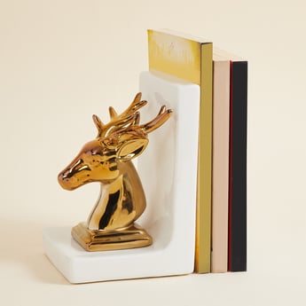 Brighton Ceramic Reindeer Book End
