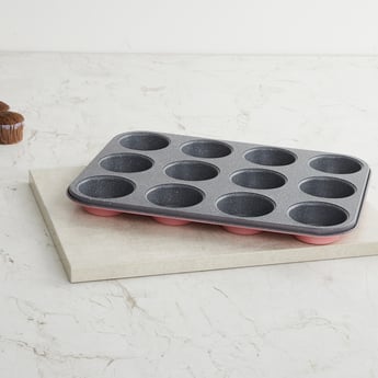 Bakers Pride Carbon Steel 12 Cups Mini Muffin Pan