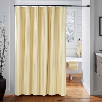 DECO WINDOW Waterproof Shower Curtain with Hooks- 182 x 213 cm
