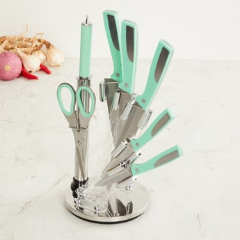 Chef Special 8Pcs Stainless Steel Rotating Knives Set