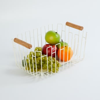 Mirage Metal Fruit Basket with Handle