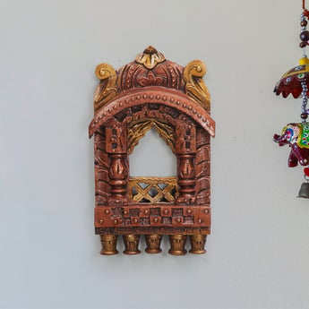 Corsica Mystic India Wood Carved Frame Wall Accent