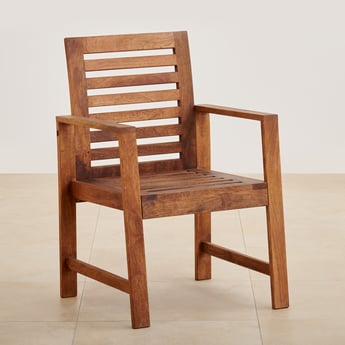 Romero Mango Wood Outdoor Chair - Brown