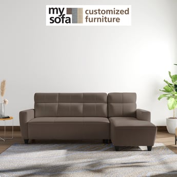 Emily Chenille 3-Seater Right Corner Sofa with Chaise - Customized Furniture