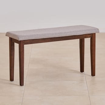 Helios Lia Solid Wood Dining Bench - Brown