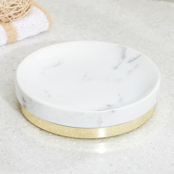 Aubree Dapple Ceramic Soap Dish