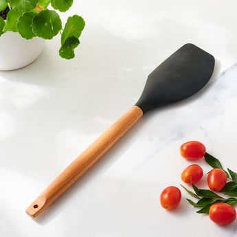 Chef Special Omega Silicone Spatula with Wooden Handle