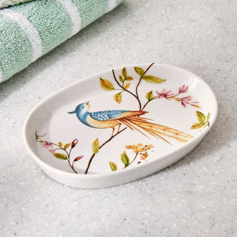 Nova Dastkari Ceramic Printed Soap Dish