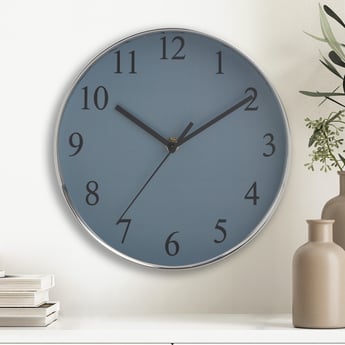 Missle Glass Wall Clock - 25cm