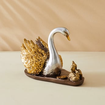 Corsica Svana Polyresin Swan Figurine