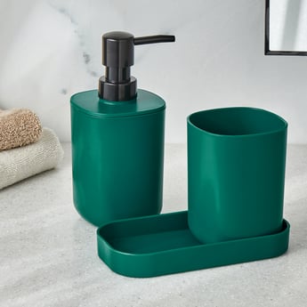 Pacific Emery Giana 3Pcs Polypropylene Bathroom Set