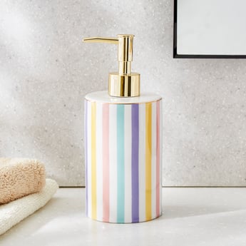 Slate Stripe Kids Ceramic Soap Dispenser - 530ml