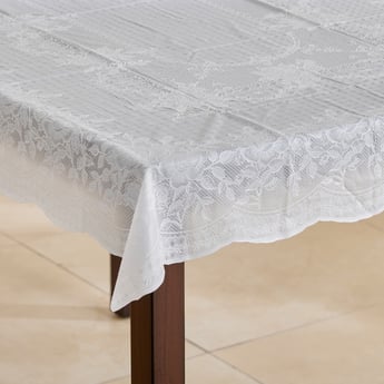 Corsica Bloom Floral PVC 4-Seater Rectangle Table Cover - 135x90cm