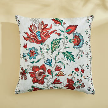 Velour Embellished Cushion Cover - 40x40cm