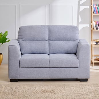 Ellora Fabric 2-Seater Sofa - Grey