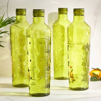 Corsica Set of 4 Fridge Water Bottles - 950ml