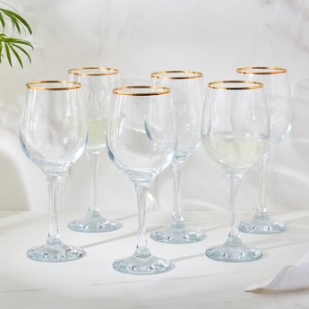 Kin Set of 6 Wine Glasses - 425ml