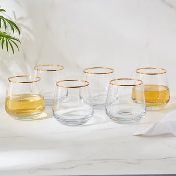 Kin Set of 6 Whisky Glasses - 320ml