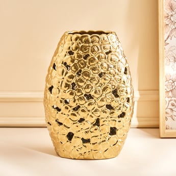 Stellar Celestial Porcelain Floral Vase