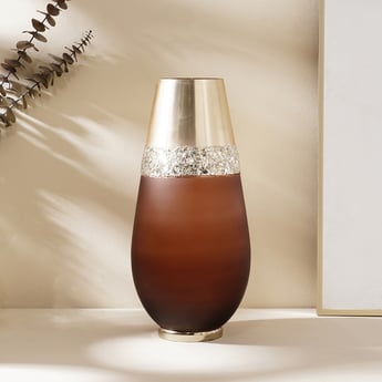 Mystique Glass Embellished Vase