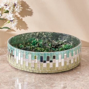 Mabel Glass Mosaic Decorative Bowl