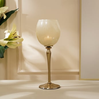 Eternity Vogue Glass Pedestal T-Light Holder