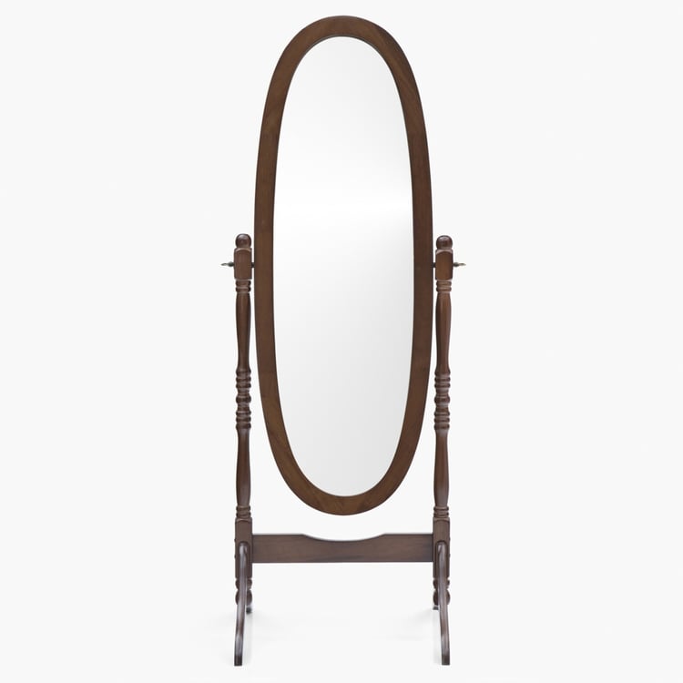 Cheval Standing Mirror - Brown