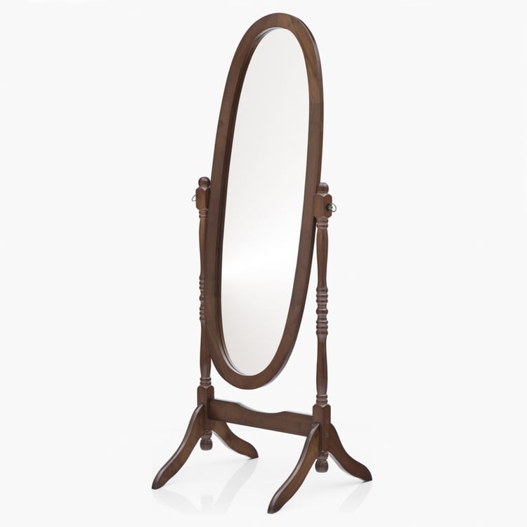 Cheval Standing Mirror - Brown