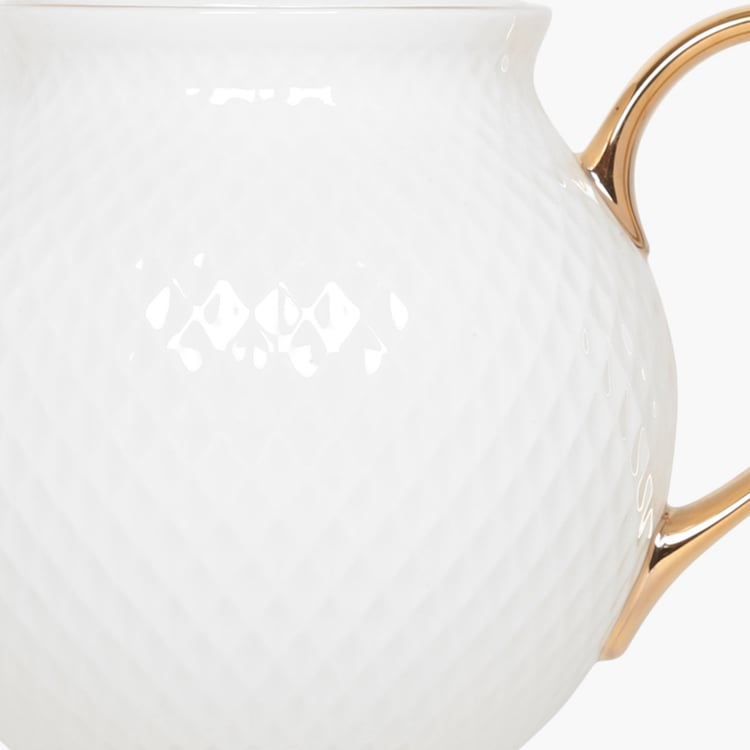 Marshmallow Ceramic Tea Pot - 1.26L