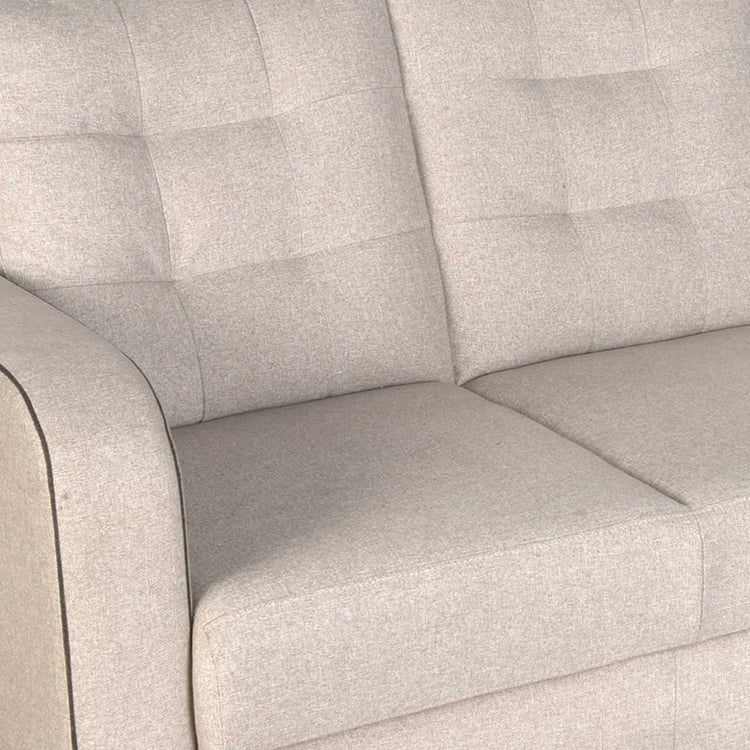 Montoya Serene Fabric 3-Seater Sofa - Beige