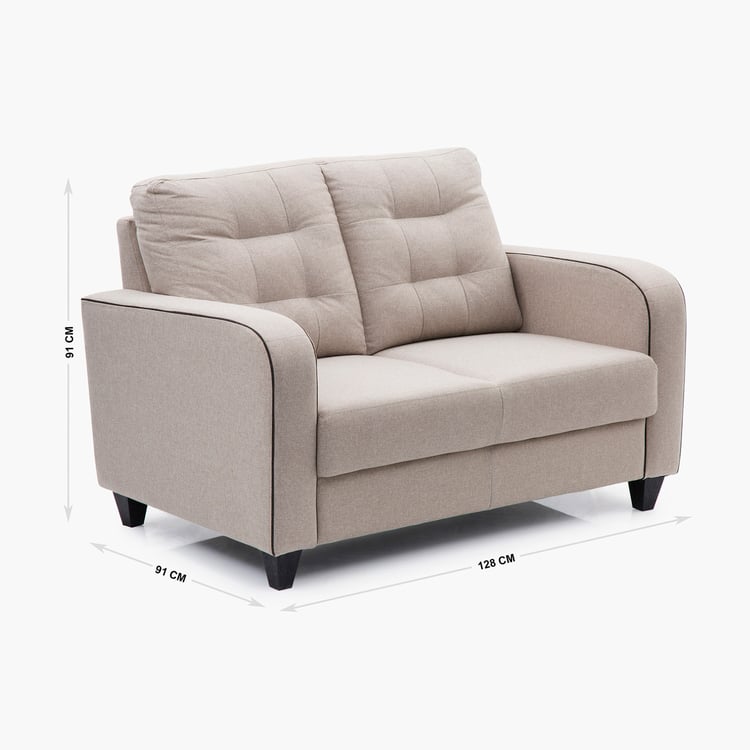 Montoya Serene Fabric 2-Seater Sofa - Beige