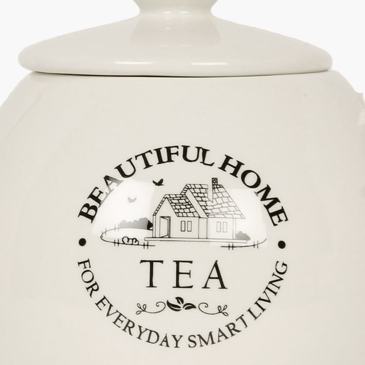 Mendo Beautiful Home Ceramic Tea Pot - 670ml