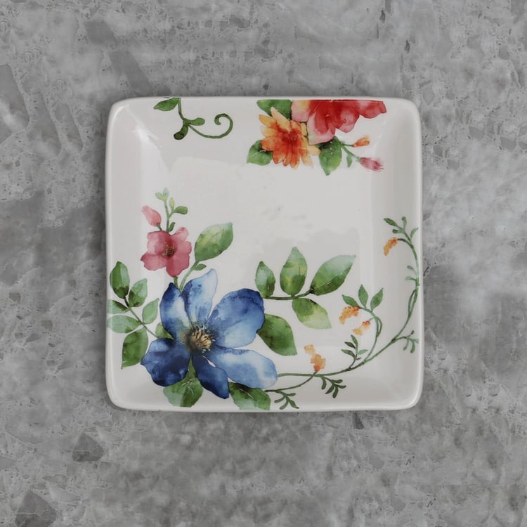 Alora Ironstone Floral Printed Side Plate - 15cm