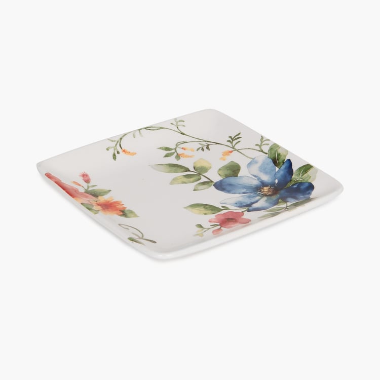 Alora Ironstone Floral Printed Side Plate - 15cm