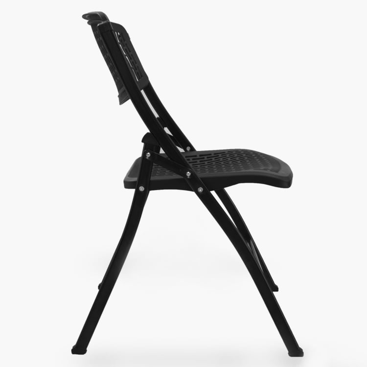 Mesh Folding Chair - Black