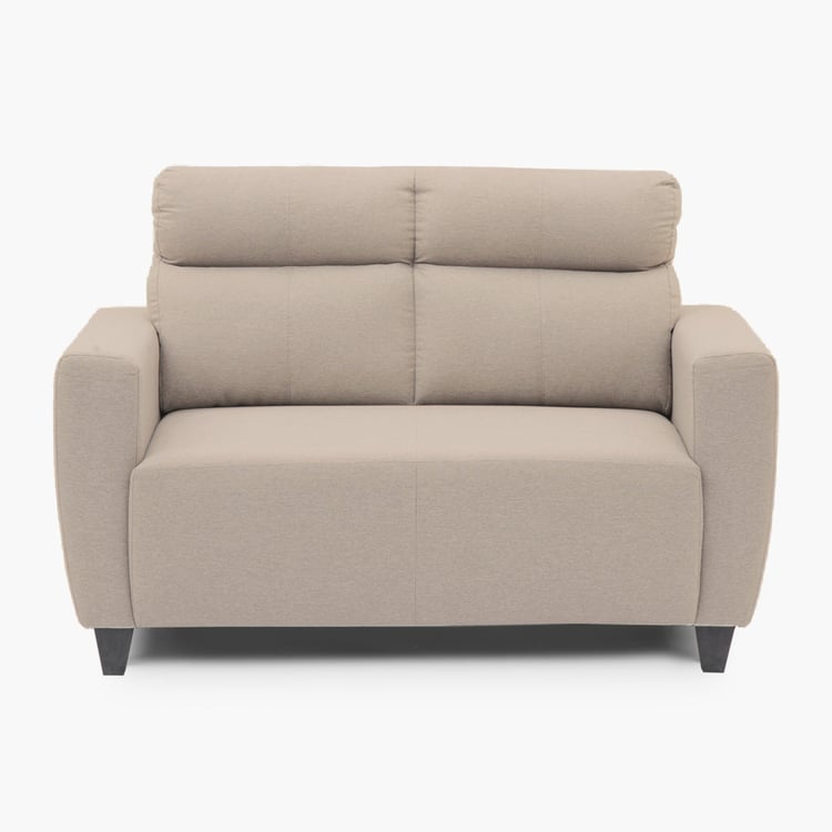 Helios Emily Fabric 2-Seater Sofa - Beige