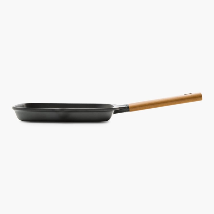 WONDERCHEF Wooden Handle Non-Stick Grill Pan