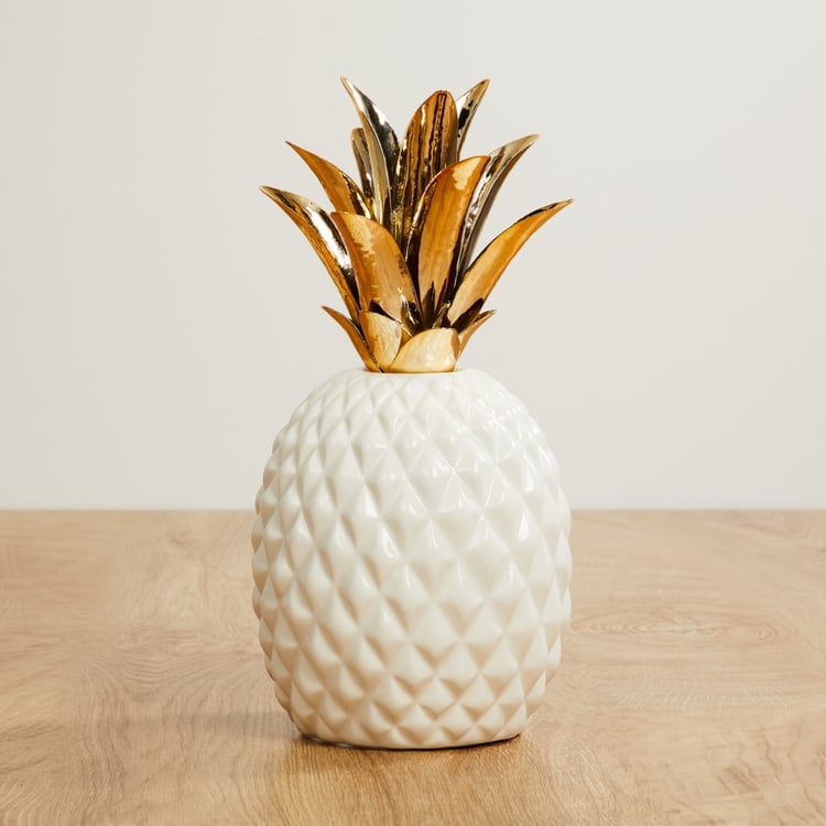 Brighton Ceramic Pineapple Table Accent