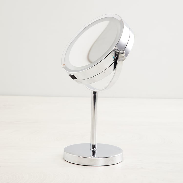 Ella Double Sided Vanity Mirror with LED Light 5X 8X - 17.5x30cm