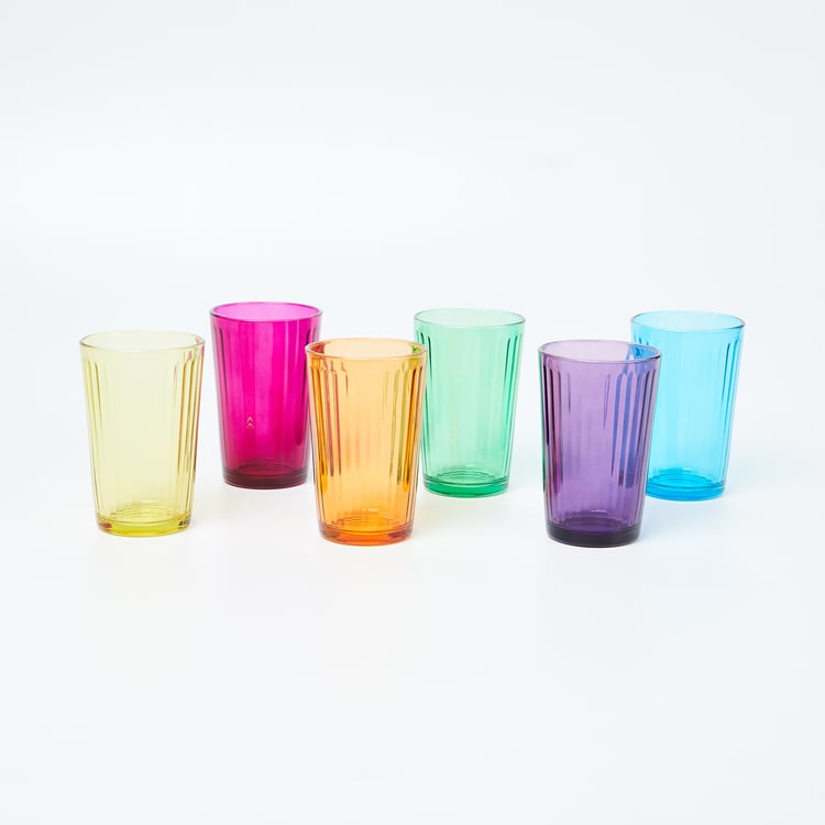Carley Spectrum Set of 6 Juice Glasses - 207ml