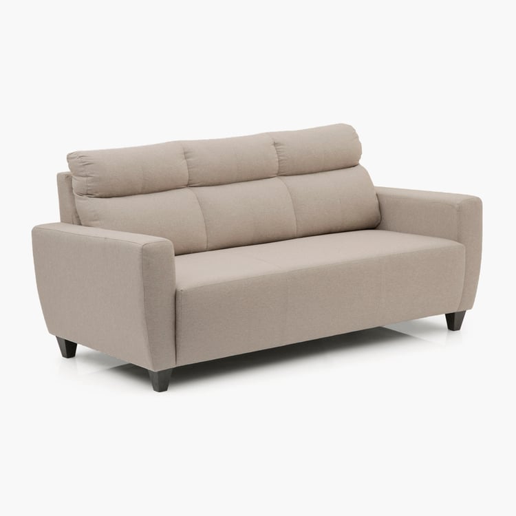 Emily Fabric 3+2 Seater Sofa Set - Beige and Brown