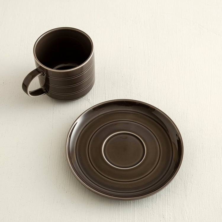 Marshmallow Porcelain Cup and Saucer - 350ml