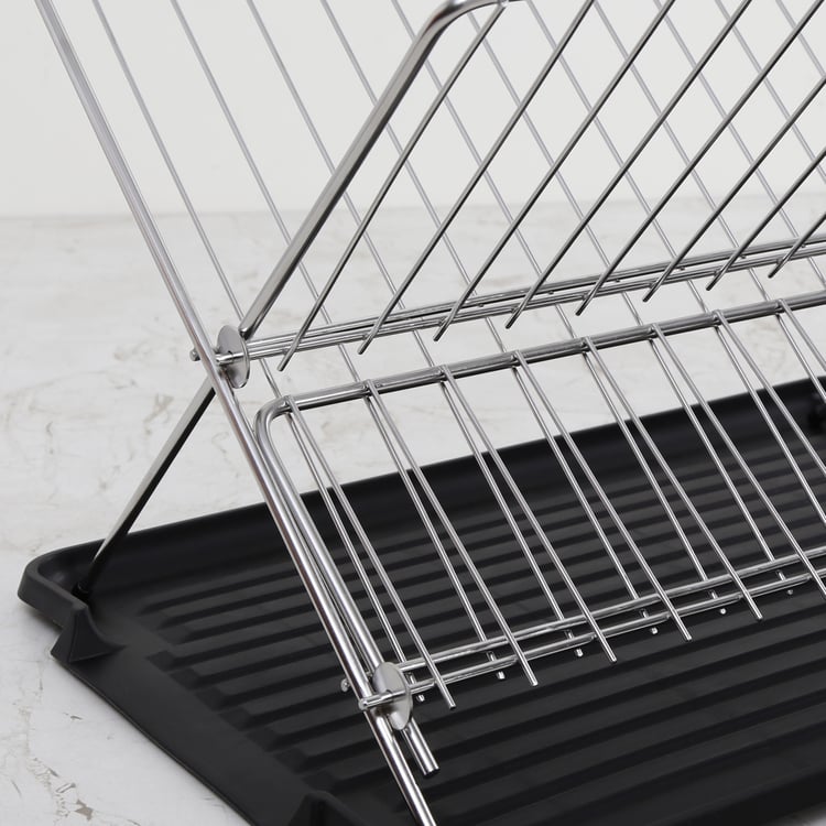 Orion Stainless Steel Foldable Dish Rack
