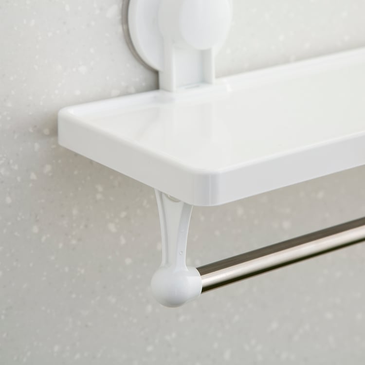 Orion Polypropylene Towel Rack with Suction Cup