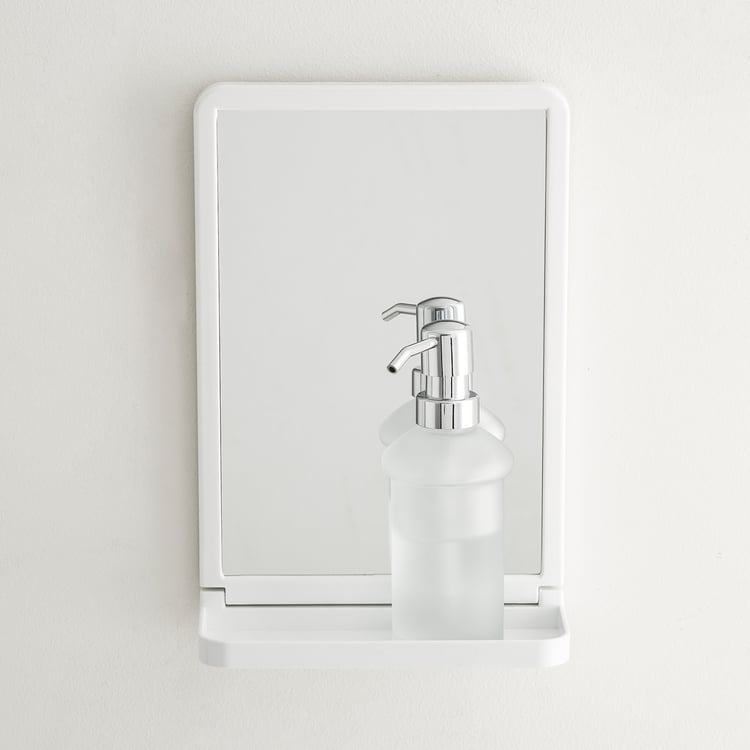 Orion Metal Mirror with Suction Cup - 20x29cm