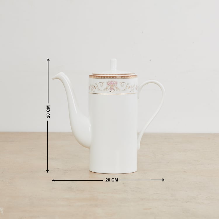 Altius Casablanca Bone China Tea Pot - 1.2L