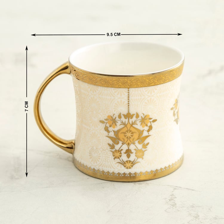 Heritage Floral Print Mugs - Set of 6